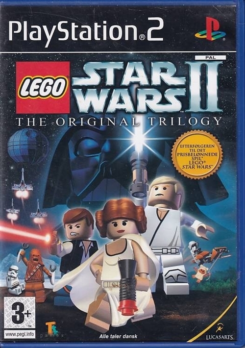 Lego Star Wars II The Original Trilogy - Dansk - PS2 (B Grade) (Genbrug)